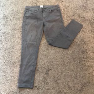 Grey rich and skinny jeans